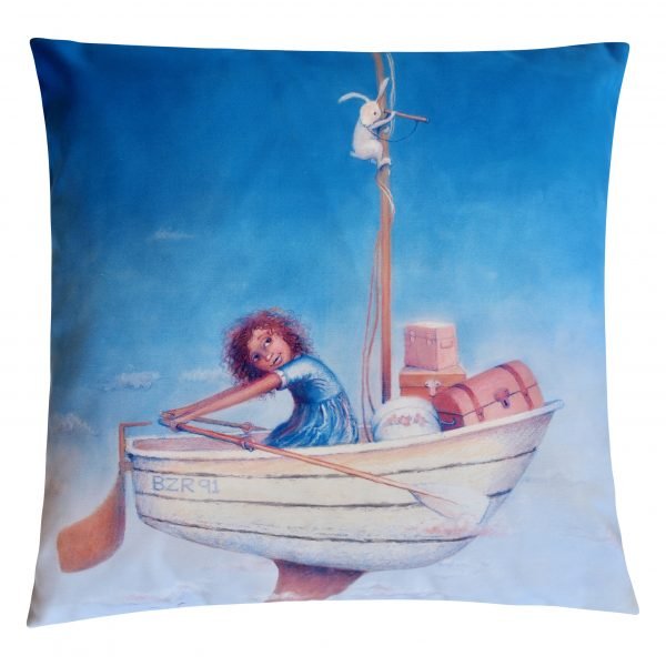 'Beyond The Clouds' Children's Cushion Cover