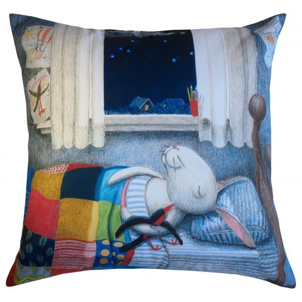 'Brian Asleep' Children's Cushion Cover