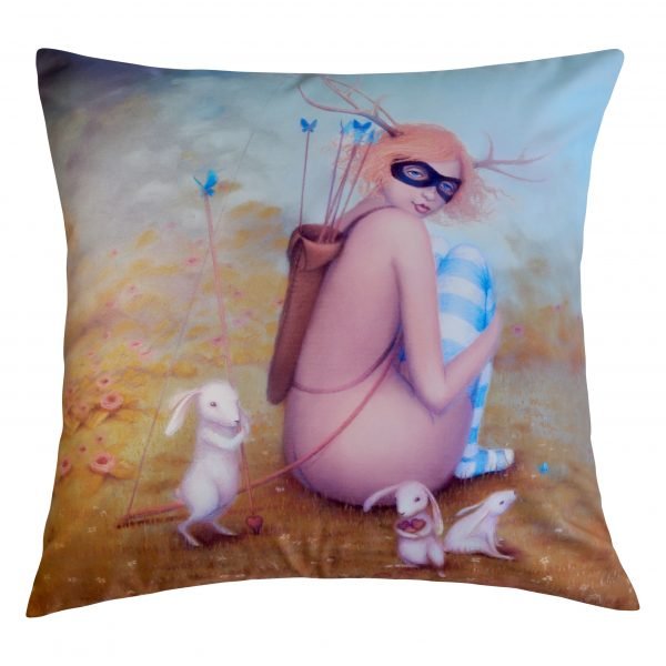 'Deer Hunter' Large Cushion Cover