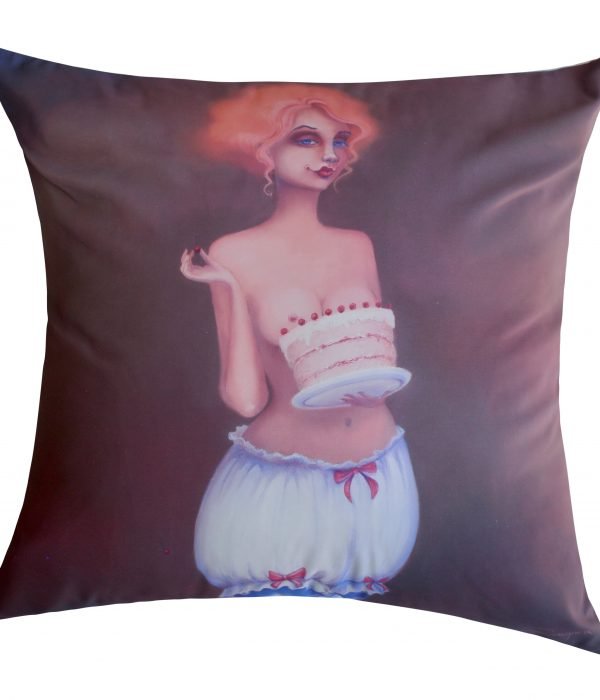 'The Cherry On Top' Large Cushion Cover
