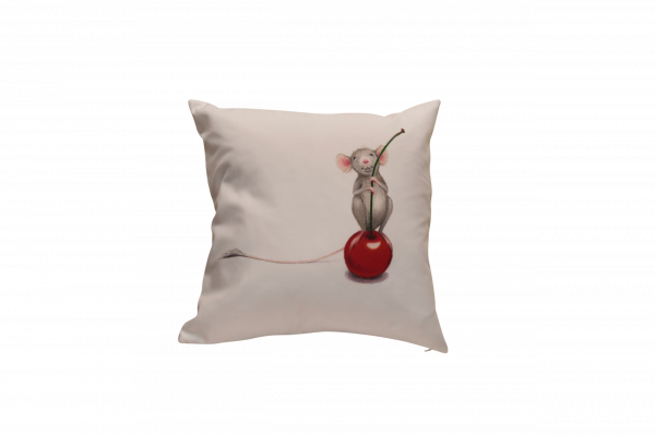 'Cherry Lover' Children's Cushion Cover