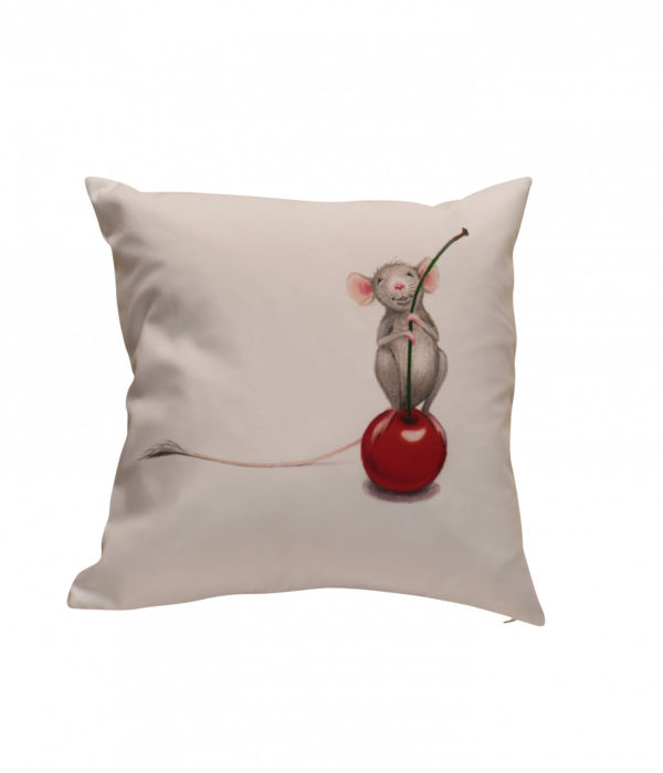 'Cherry Lover' Children's Cushion Cover