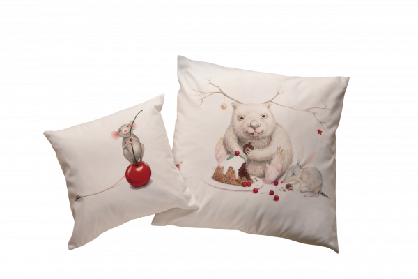 'The Cherry's Mine' Large Cushion Cover