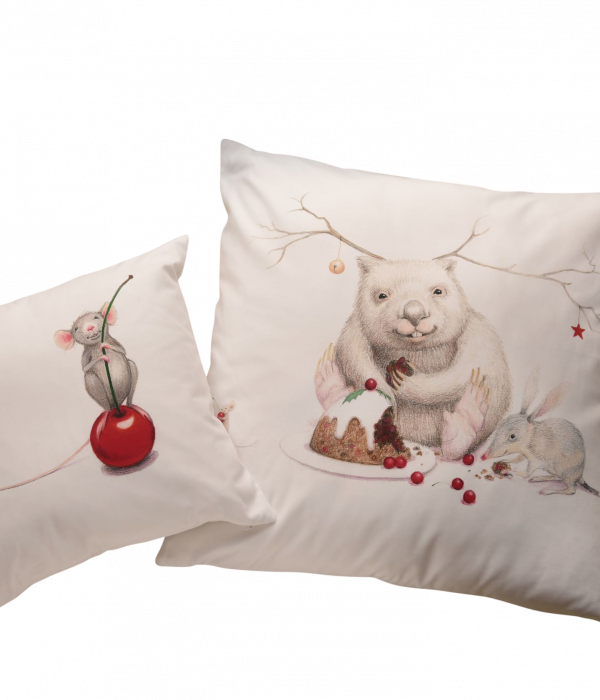 'The Cherry's Mine' Large Cushion Cover